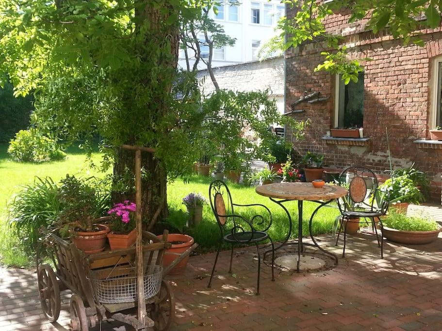 City Appartement Mit Garten, Zentral Und Trotzdem Ruhig Cottbus Exterior foto